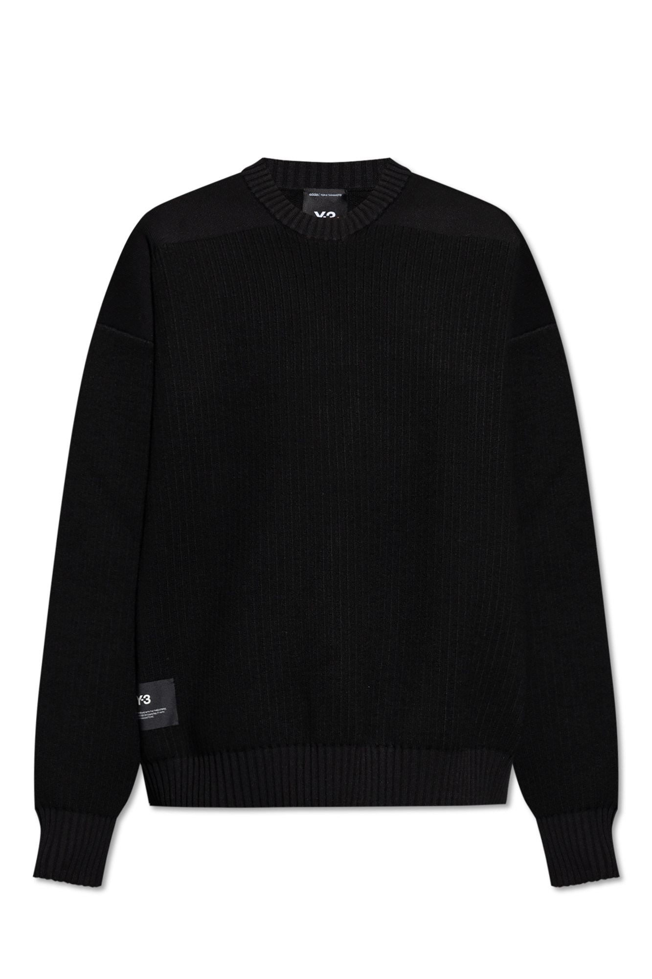 Czarny Prążkowany sweter Y-3 - Vitkac Polska